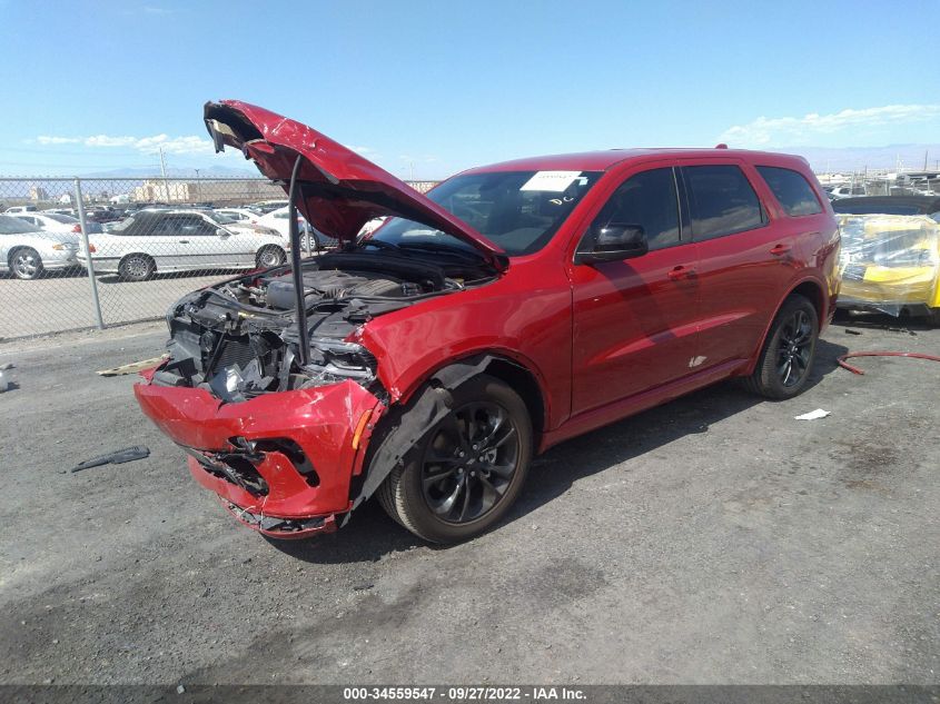 2021 DODGE DURANGO GT VIN: 1C4RDHDG3MC750238