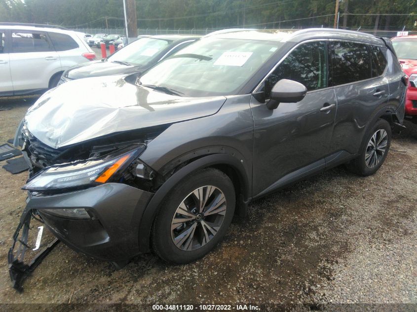 2021 NISSAN ROGUE SV VIN: 5N1AT3BB6MC738364