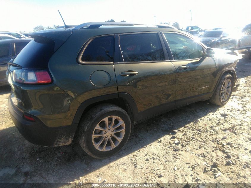 2021 JEEP CHEROKEE LATITUDE VIN: 1C4PJLCB6MD164927