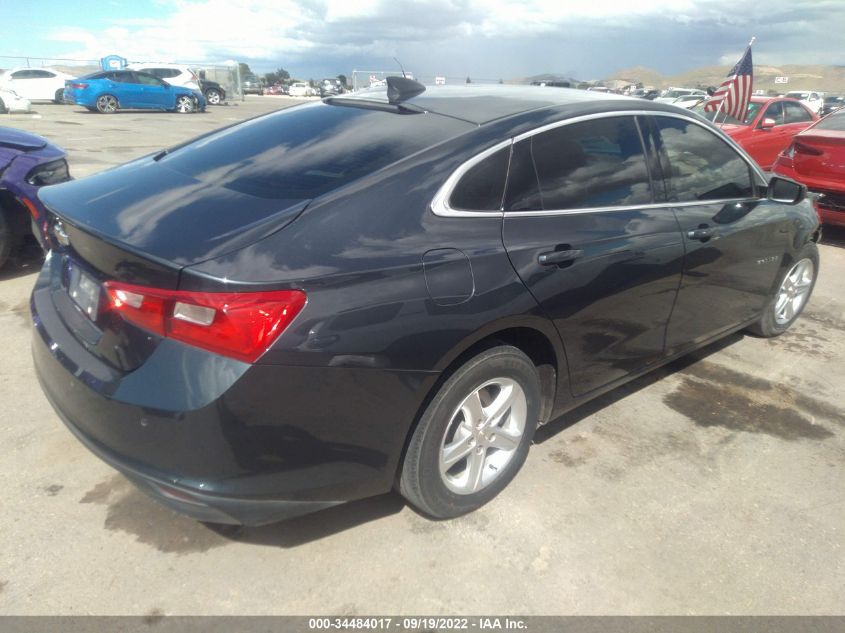 2021 CHEVROLET MALIBU LS VIN: 1G1ZB5ST3MF055883