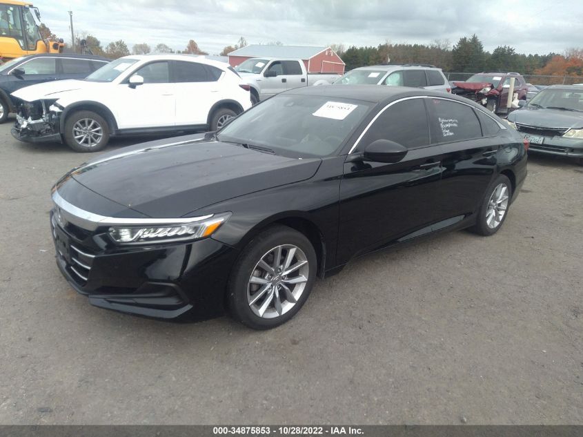2021 HONDA ACCORD SEDAN LX VIN: 1HGCV1F19MA038459