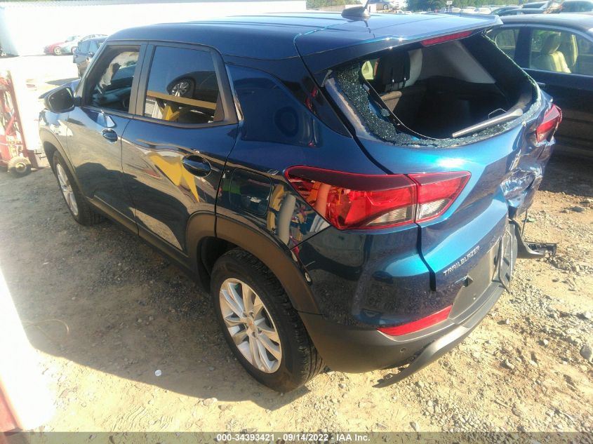 2021 CHEVROLET TRAILBLAZER LS VIN: KL79MMS29MB026315