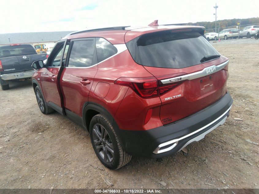 2022 KIA SELTOS S VIN: KNDEUCAAXN7315485