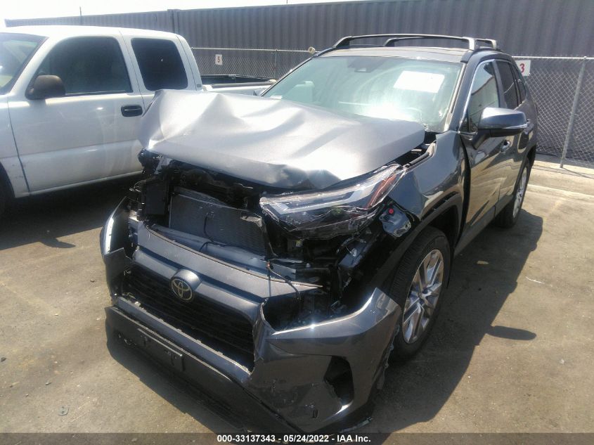 2022 TOYOTA RAV4 XLE PREMIUM VIN: 2T3C1RFV8NC178485