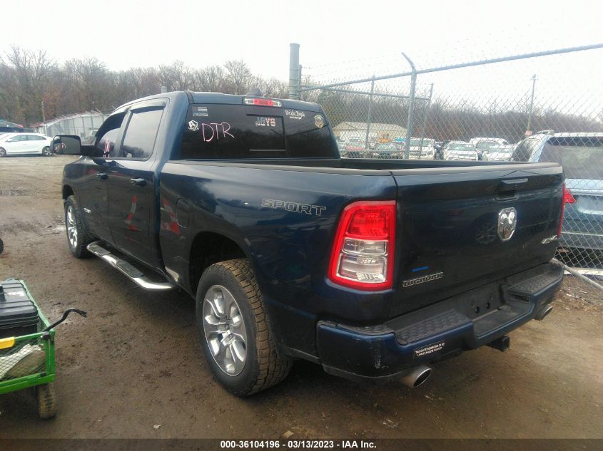2022 RAM 1500 BIG HORN VIN: 1C6SRFMT4NN266080