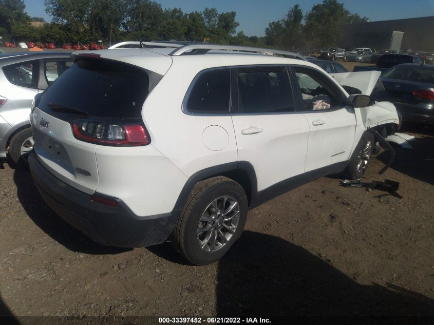 2021 JEEP CHEROKEE LATITUDE LUX VIN: 1C4PJMMX5MD171108