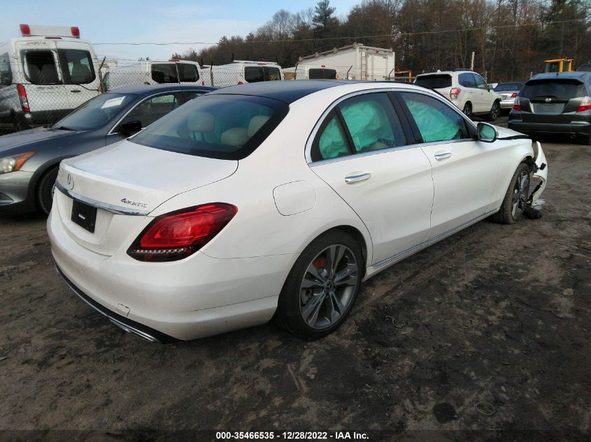 2021 MERCEDES-BENZ C-CLASS C 300 VIN: W1KWF8EB2MR649940