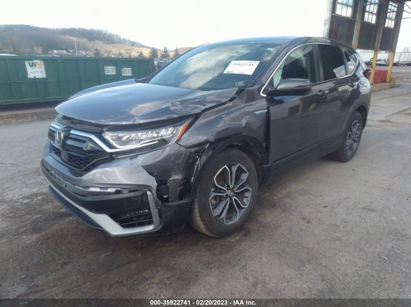 2022 HONDA CR-V HYBRID EX VIN: 5J6RT6H53NL004822