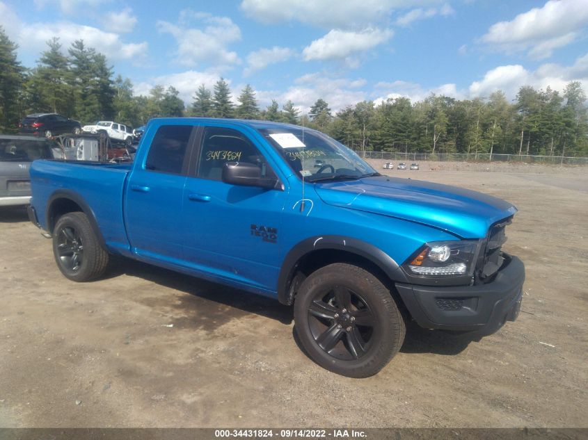 2021 RAM 1500 CLASSIC WARLOCK VIN: 1C6RR7GG8MS556289