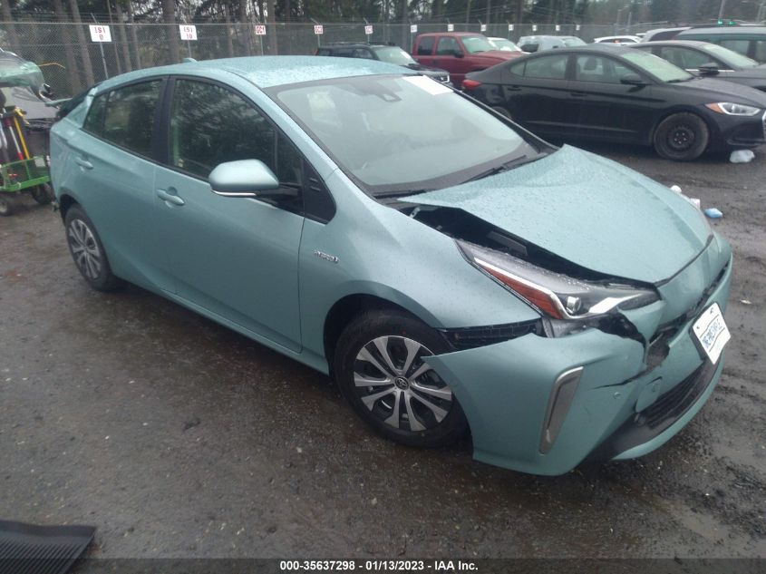 2022 TOYOTA PRIUS LE/XLE/NIGHTSHADE VIN: JTDL9MFU6N3040397