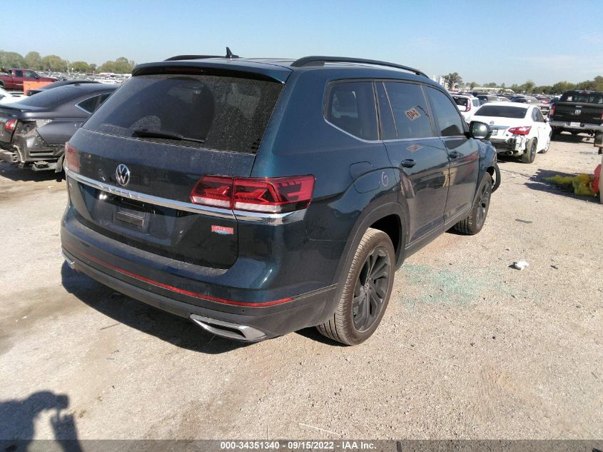 2022 VOLKSWAGEN ATLAS 2.0T SE W/TECHNOLOGY VIN: 1V2WP2CA0NC509757