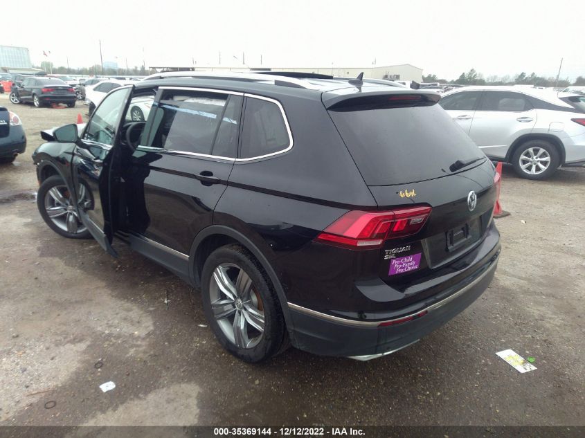 2021 VOLKSWAGEN TIGUAN SE/SE R-LINE BLACK/SEL VIN: 3VV3B7AXXMM023222