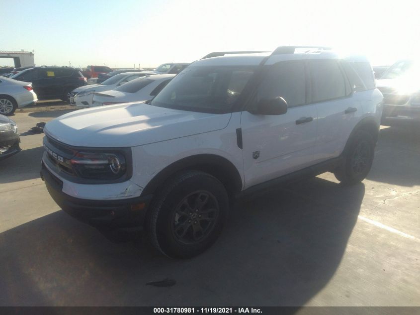 2021 FORD BRONCO SPORT BIG BEND VIN: 3FMCR9B69MRB19272