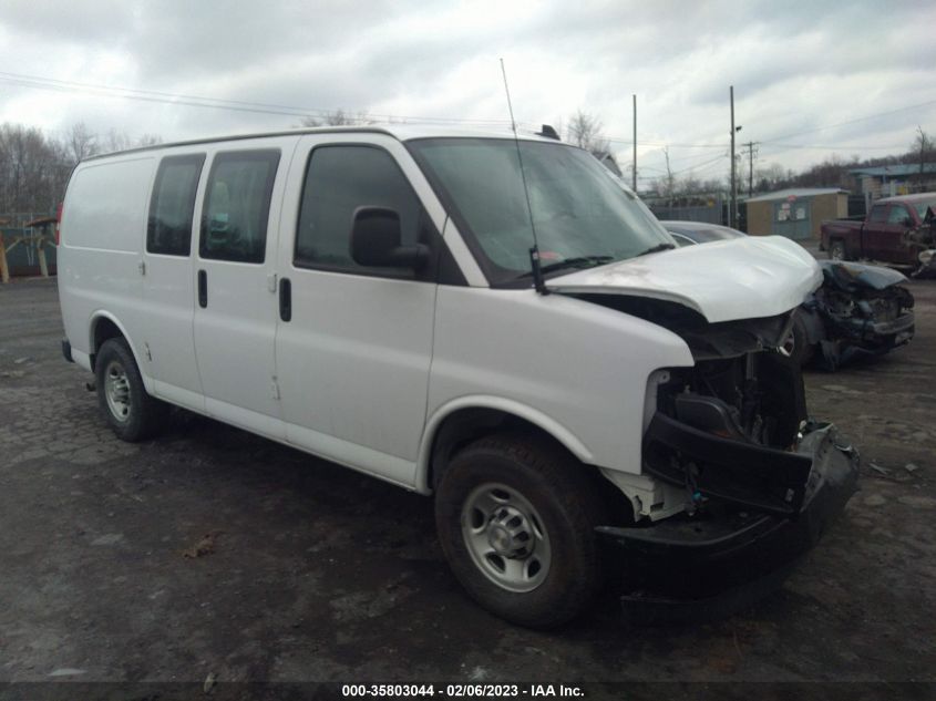 2021 CHEVROLET EXPRESS CARGO VAN VIN: 1GCWGAF70M1163750