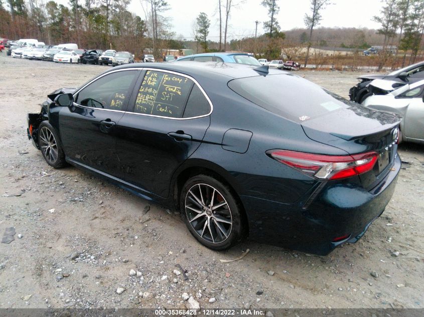 2021 TOYOTA CAMRY SE VIN: 4T1S11AK1MU494679