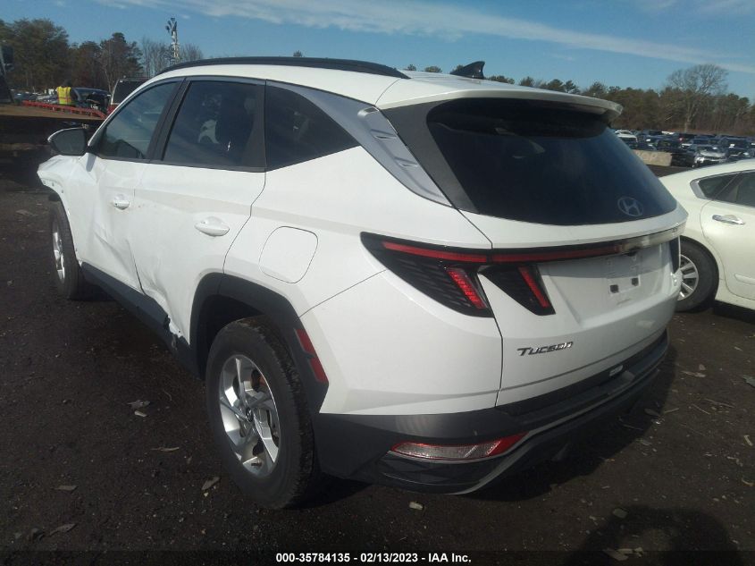 2022 HYUNDAI TUCSON SEL VIN: 5NMJBCAE1NH010716