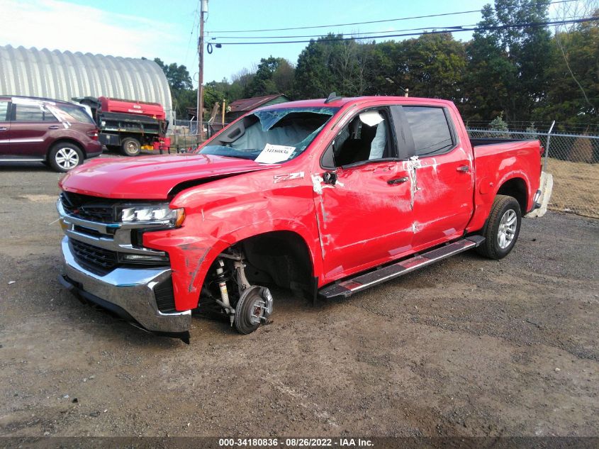 2021 CHEVROLET SILVERADO 1500 LT VIN: 1GCUYDED2MZ376150