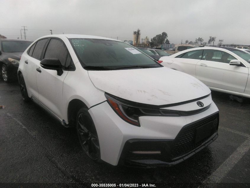 2022 TOYOTA COROLLA SE/SE NIGHTSHADE/APEX SE VIN: 5YFS4MCE2NP135506