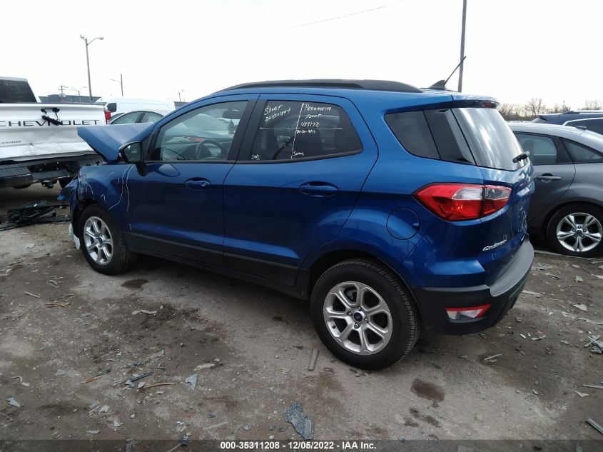 2020 FORD ECOSPORT SE VIN: MAJ3S2GE0LC344375