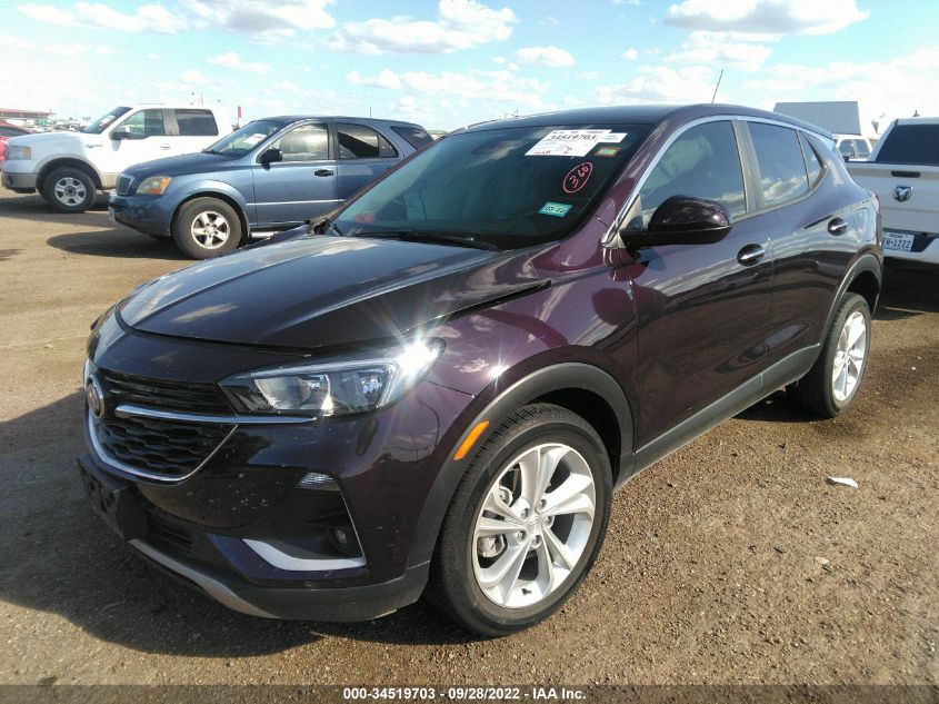 2021 BUICK ENCORE GX PREFERRED VIN: KL4MMBS26MB118669