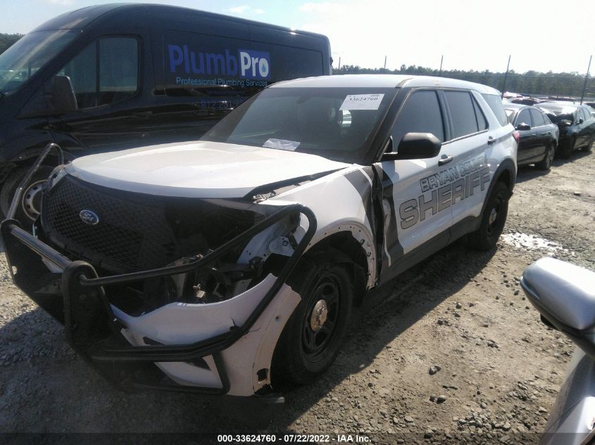 2020 FORD POLICE INTERCEPTOR VIN: 1FM5K8AW6LGB84031