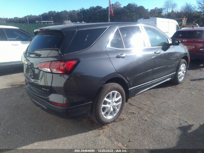 2022 CHEVROLET EQUINOX LT VIN: 2GNAXUEV2N6150967