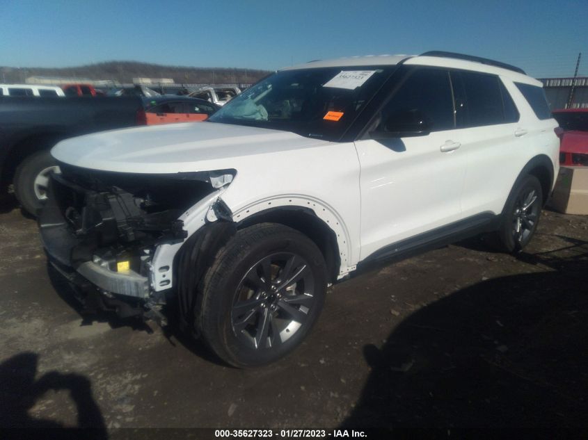 2022 FORD EXPLORER XLT VIN: 1FMSK8DH3NGA11375