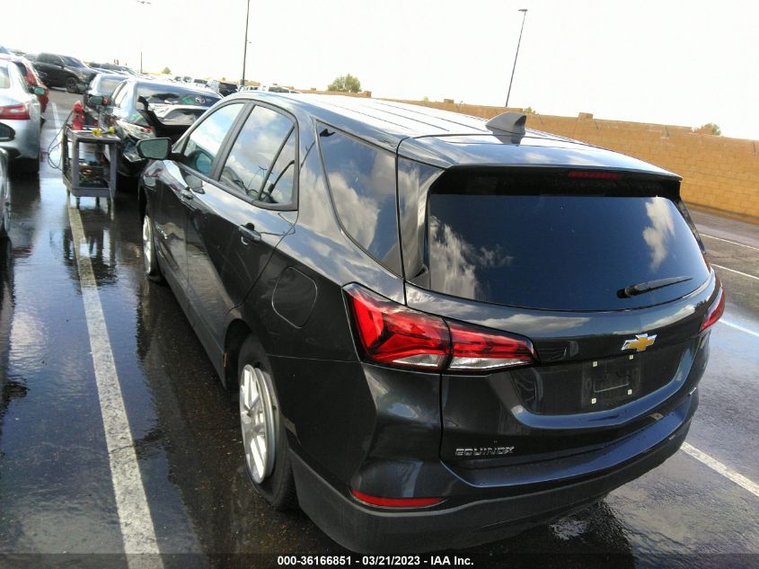 2022 CHEVROLET EQUINOX LS VIN: 3GNAXSEV0NS238213