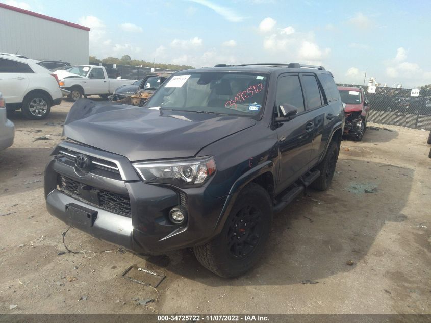 2022 TOYOTA 4RUNNER VIN: JTEFU5JR8N5255042