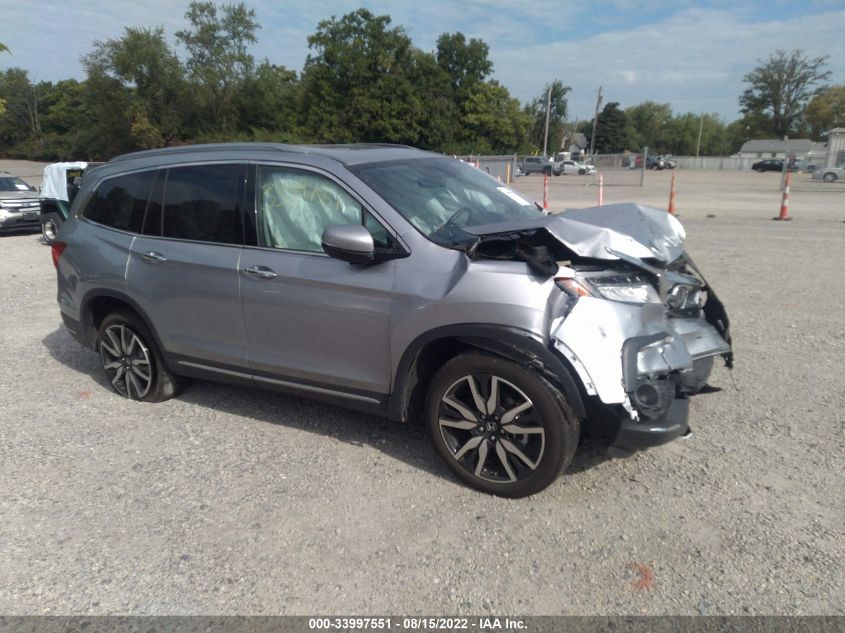 2021 HONDA PILOT ELITE VIN: 5FNYF6H01MB034125