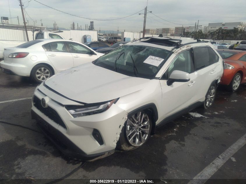 2022 TOYOTA RAV4 XLE PREMIUM VIN: 2T3C1RFV6NW222398
