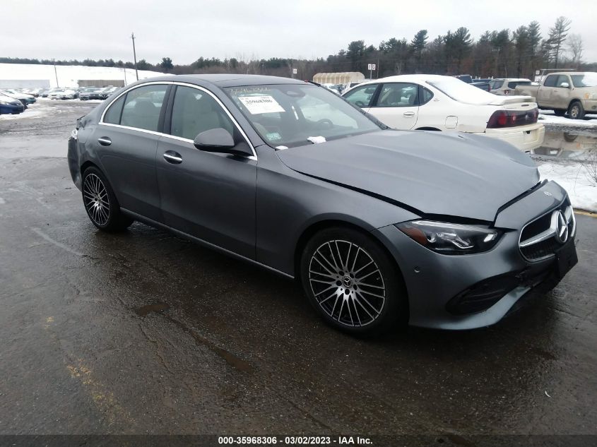 2022 MERCEDES-BENZ C-CLASS C 300 VIN: W1KAF4HB8NR009005