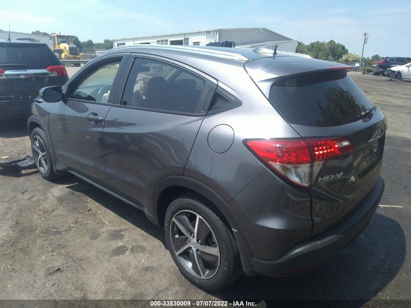 2021 HONDA HR-V EX VIN: 3CZRU5H5XMM717088