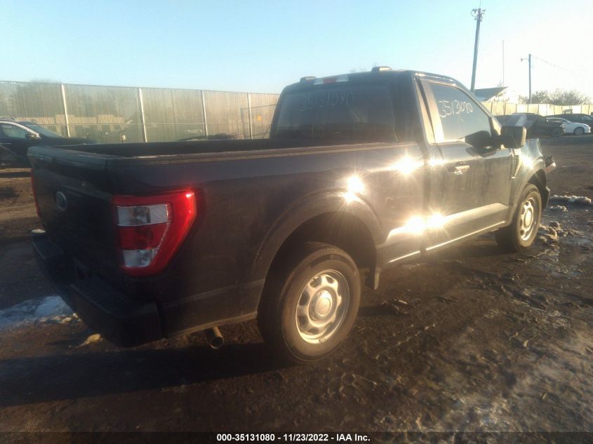 2021 FORD F-150 XL/XLT VIN: 1FTMF1CB3MKD86989