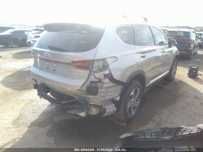 2022 HYUNDAI SANTA FE SEL VIN: 5NMS6DAJ8NH421395