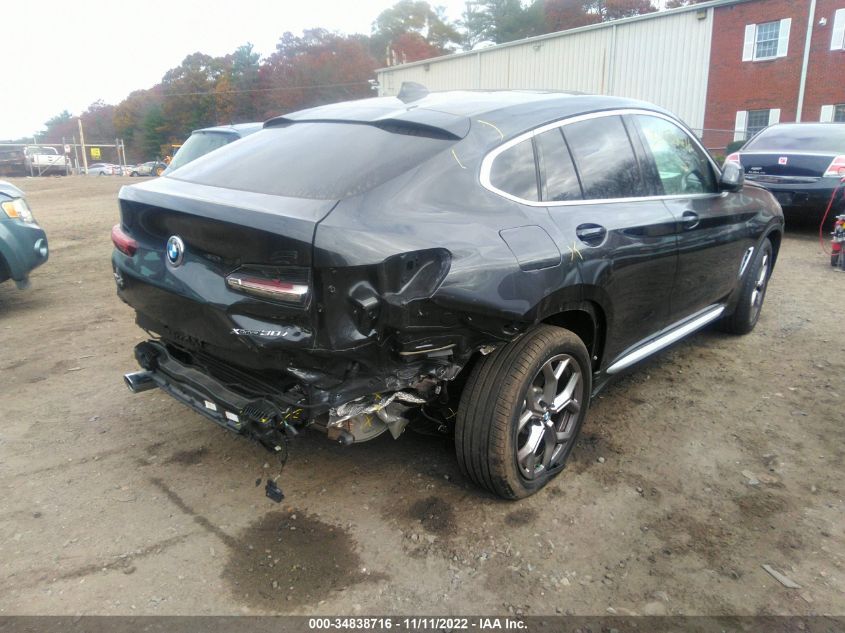 2021 BMW X4 XDRIVE30I VIN: 5UX2V1C03M9F00765