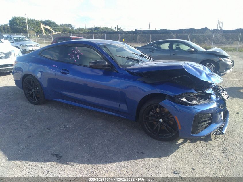 2022 BMW 4 SERIES 430I XDRIVE VIN: WBA73AP0XNCK19178