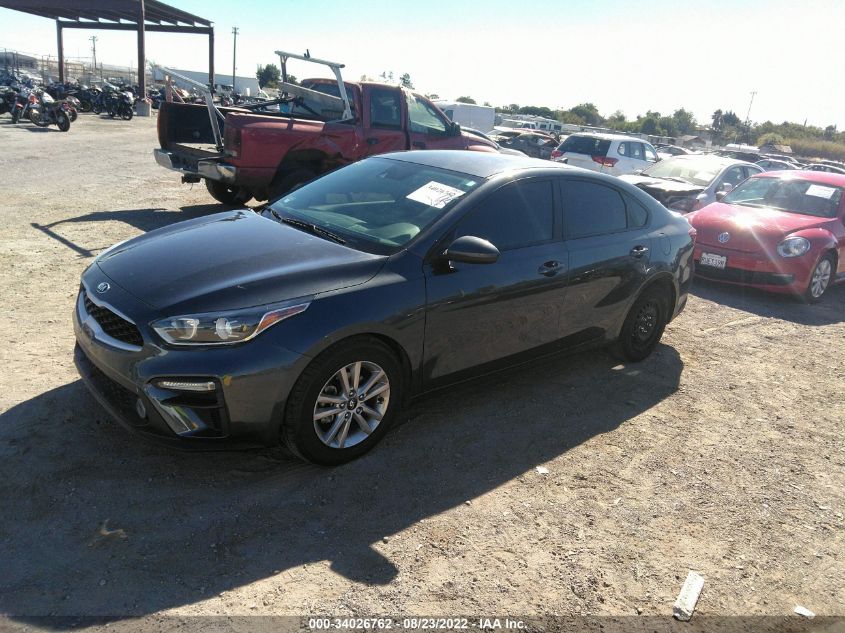 2021 KIA FORTE FE VIN: 3KPF24AD4ME289975
