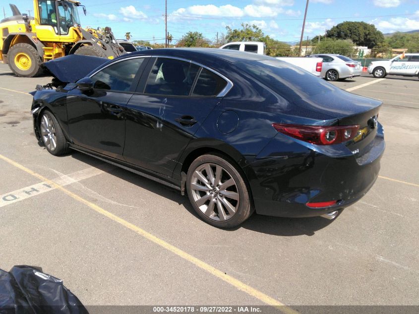 2022 MAZDA MAZDA3 SEDAN SELECT VIN: 3MZBPABL6NM300015