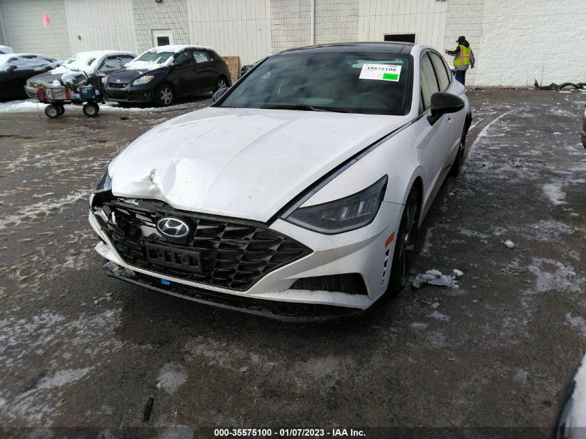2022 HYUNDAI SONATA SEL PLUS VIN: 5NPEJ4J29NH136261