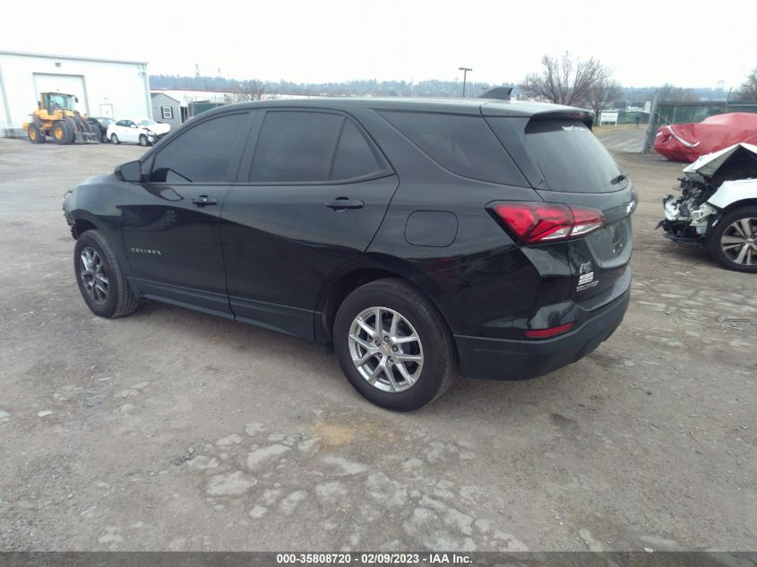 2022 CHEVROLET EQUINOX LS VIN: 2GNAXHEV0N6143264