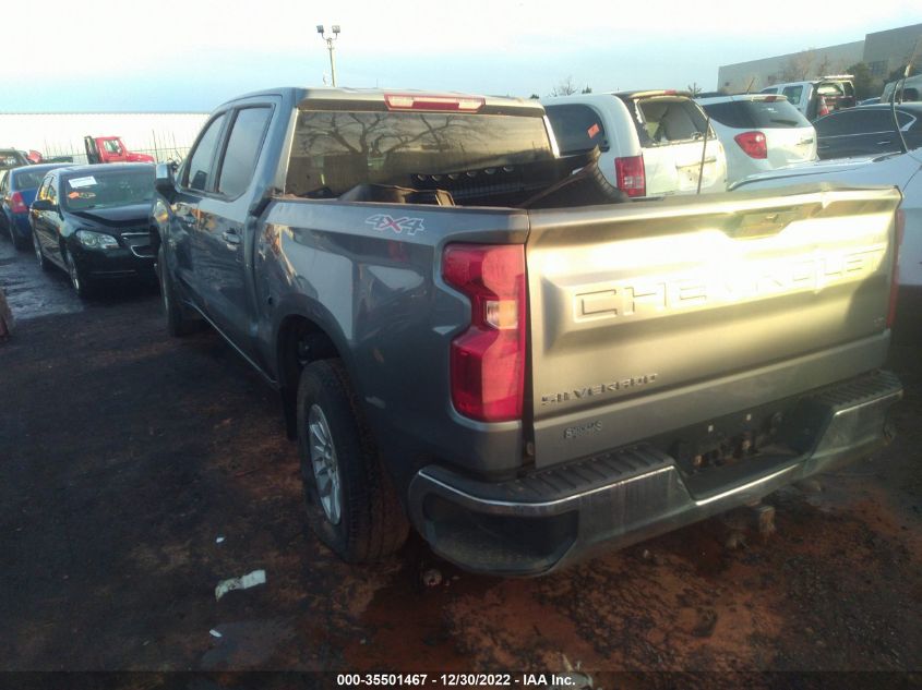 2021 CHEVROLET SILVERADO 1500 LT VIN: 3GCUYDED7MG324271