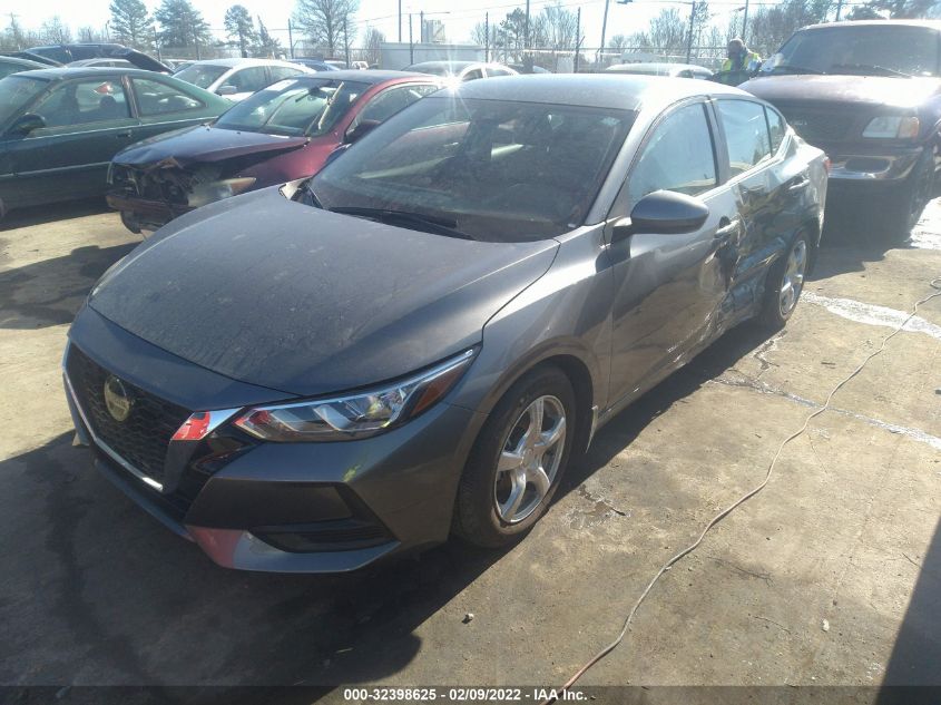 2021 NISSAN SENTRA S VIN: 3N1AB8BV6MY219341