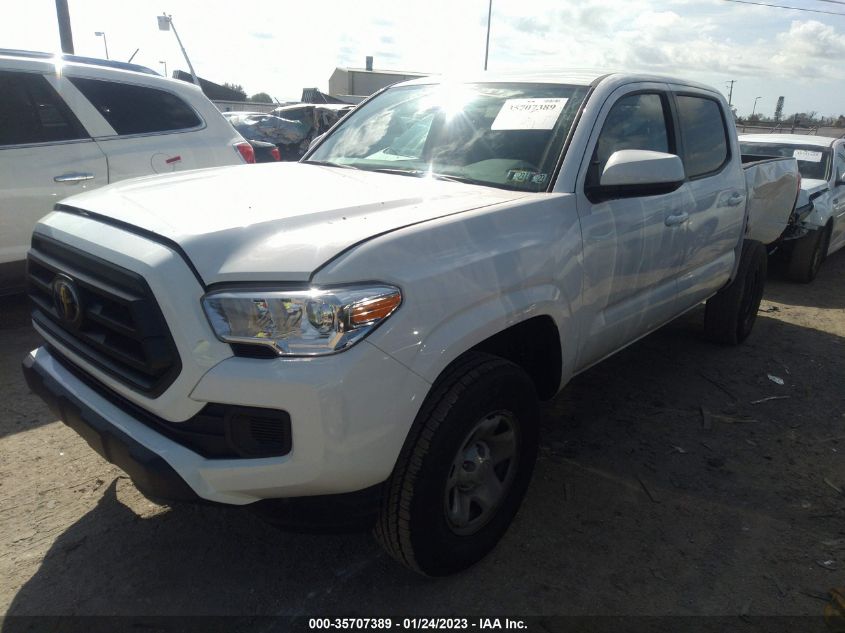 2022 TOYOTA TACOMA 2WD SR/SR5 VIN: 3TYAX5GN0NT062554