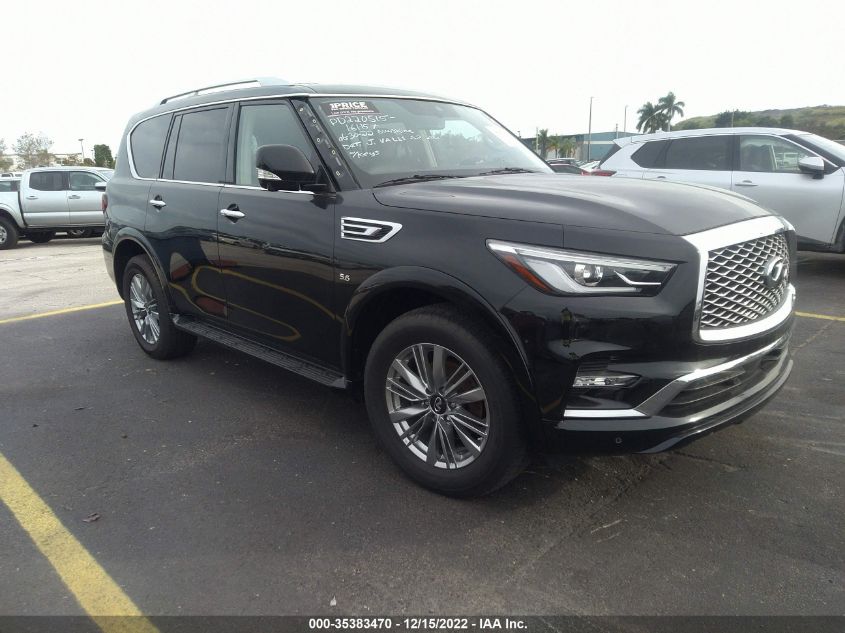 2020 INFINITI QX80 LUXE VIN: JN8AZ2NF7L9704722