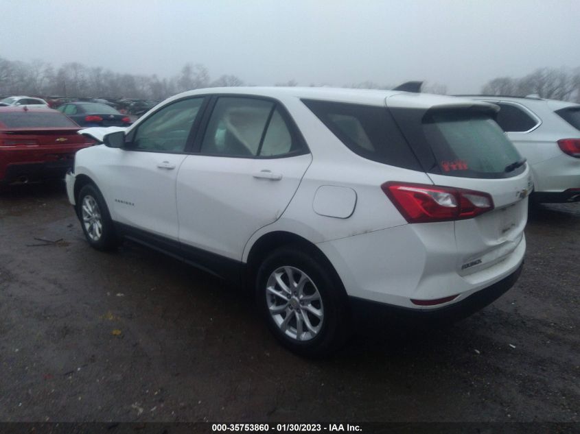 2021 CHEVROLET EQUINOX LS VIN: 3GNAXHEV7MS118376