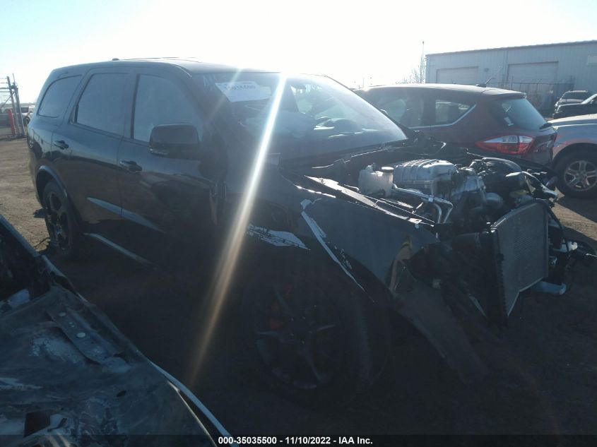 2021 DODGE DURANGO SRT HELLCAT VIN: 1C4SDJH91MC789818