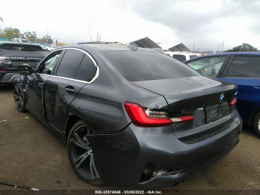 2021 BMW 3 SERIES 330I VIN: 3MW5R1J09M8B92107