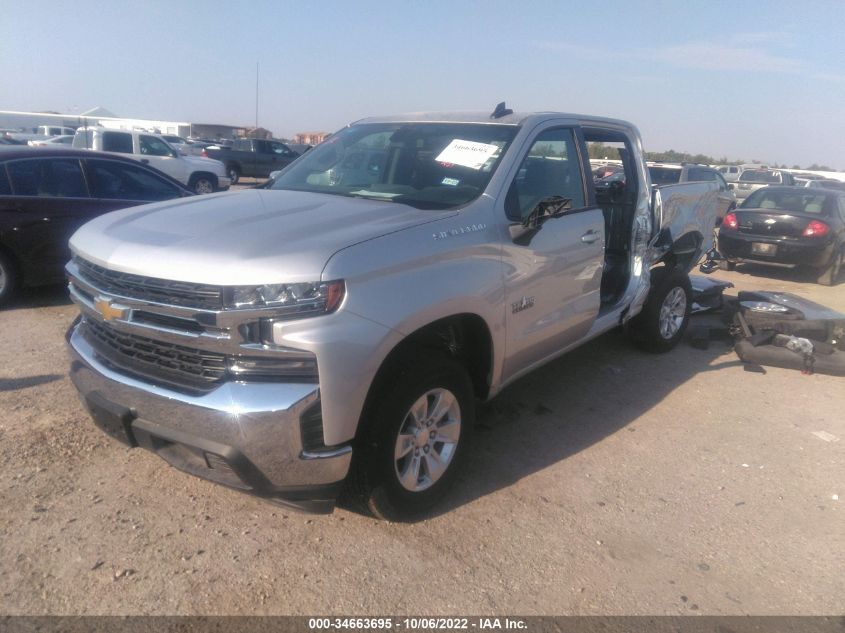 2021 CHEVROLET SILVERADO 1500 LT VIN: 3GCPWCED3MG457171