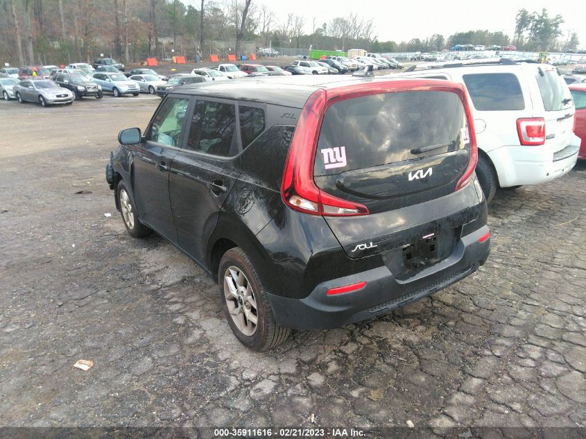 2022 KIA SOUL LX VIN: KNDJ23AU5N7815827